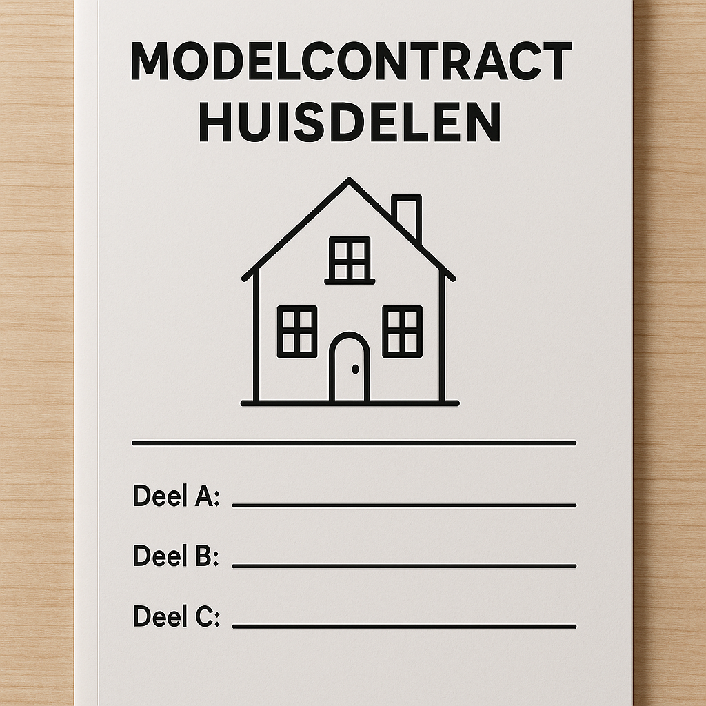 Modelhuurcontract huisdelen